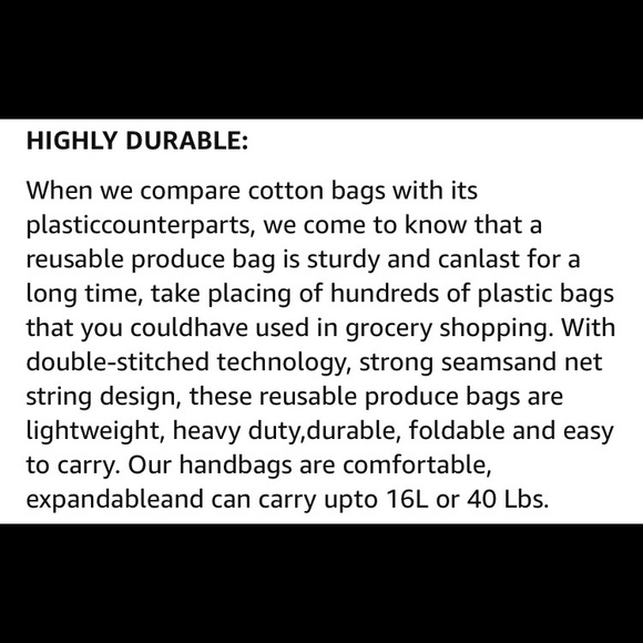 NEW Mesh French Market Style Long Handle Shopping Bag - Picture 13 of 16